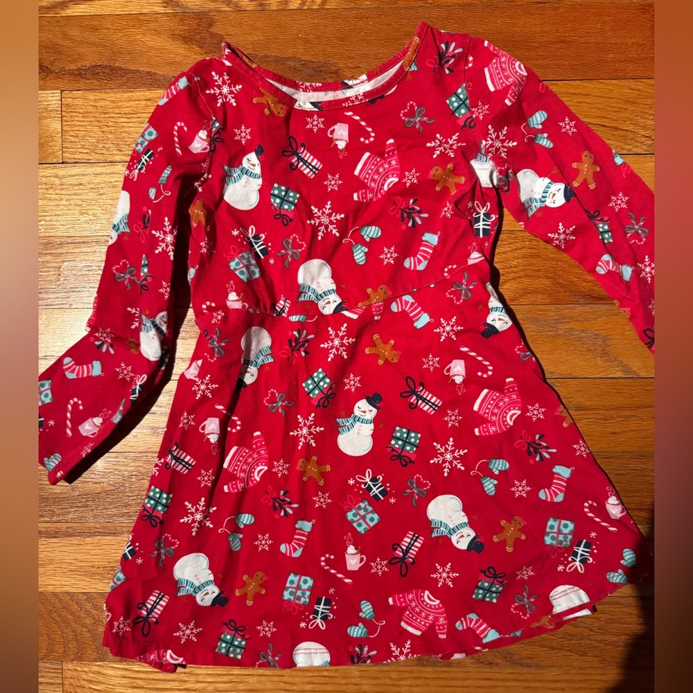 Festive Red Holiday Dress